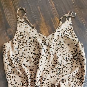 Cheetah Print Dress
